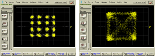 Image showing Discovery's DP-16QAM and DP-QPSK Constellation 